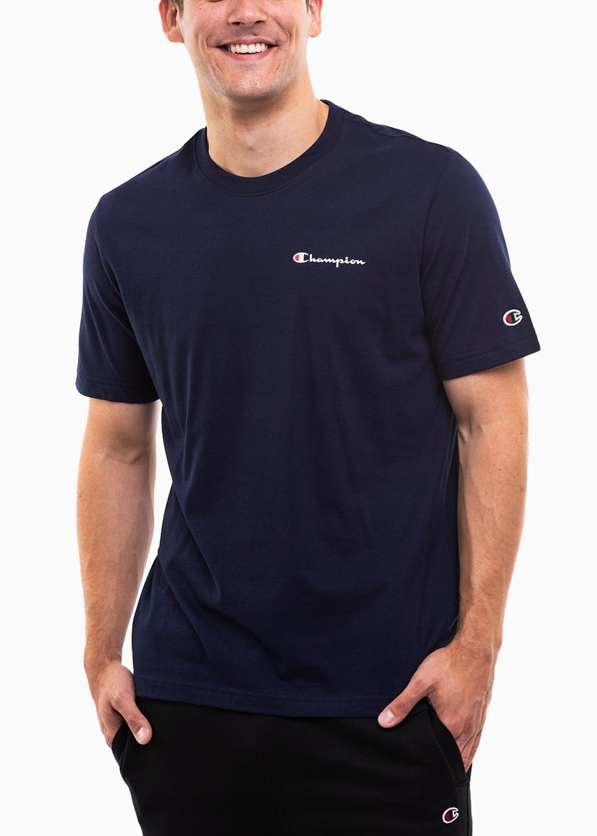 Champion koszulka męska t-shirt bluzka sportowa wygodna bawełniana r. L