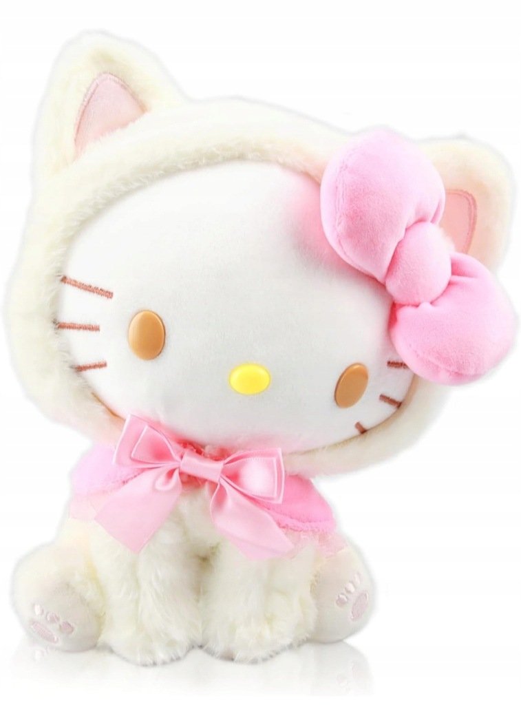 Hello Cat Hello Kitty Pluszak maskotka 23 cm przytulanka dla dziecka biała