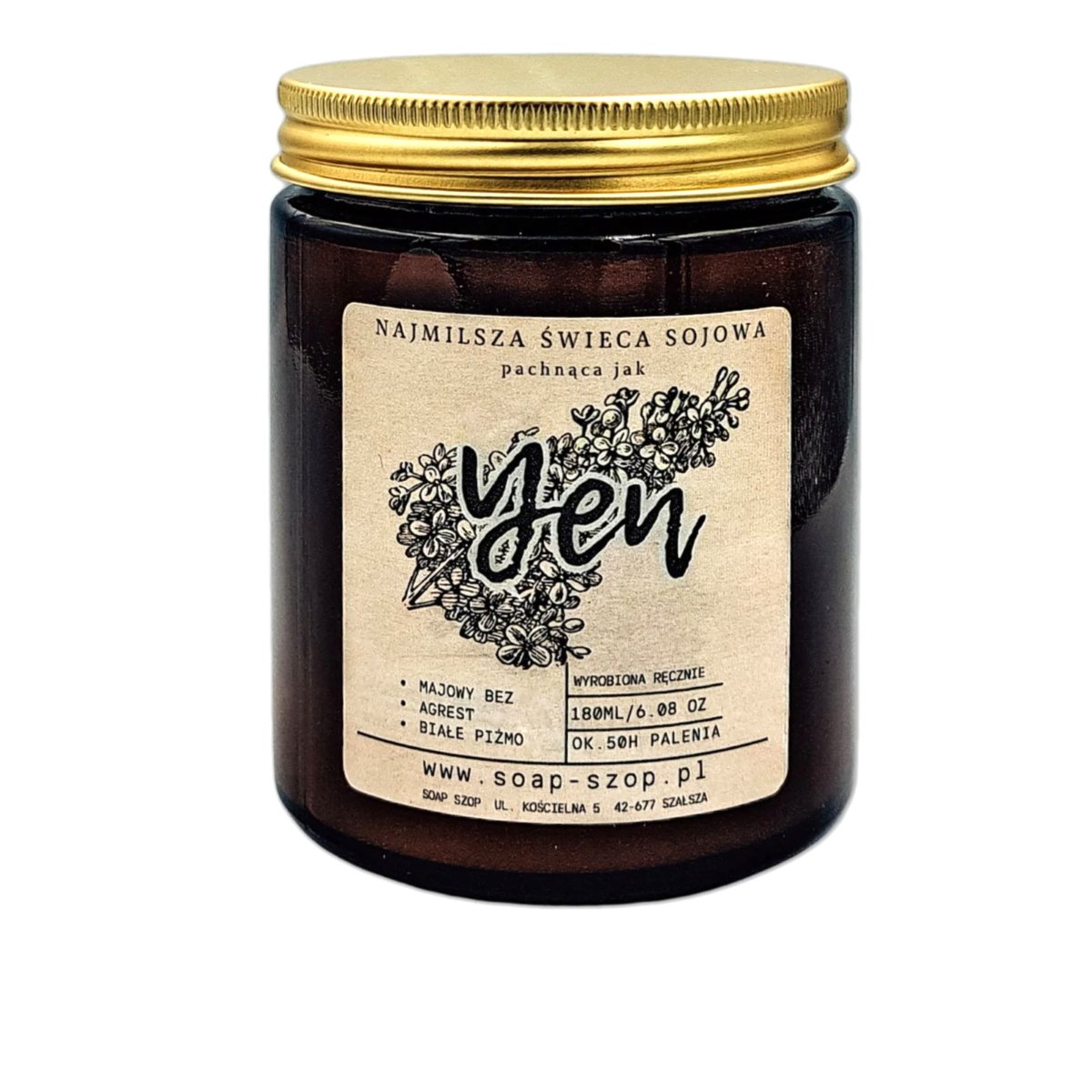 Soap Szop, Świeca sojowa Yen