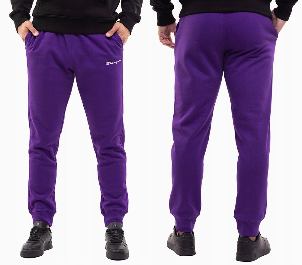Champion spodnie dresowe męskie sportowe dresy wygodne bawełniane roz. L