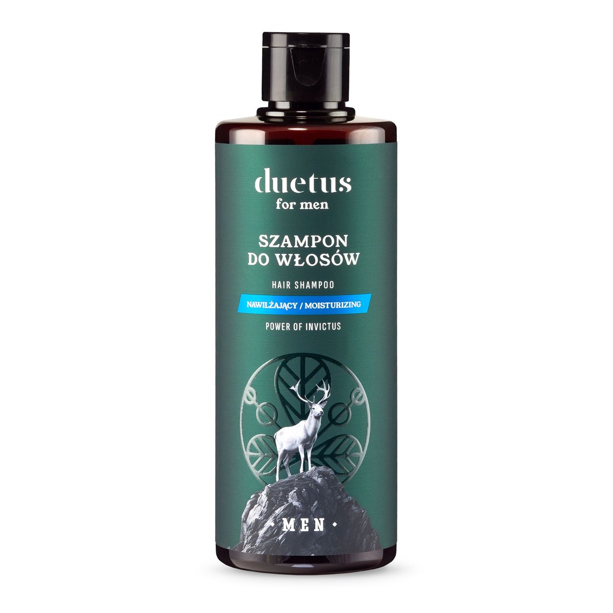 Duetus FOR MEN, Szampon do włosów nawilżający, 300ml