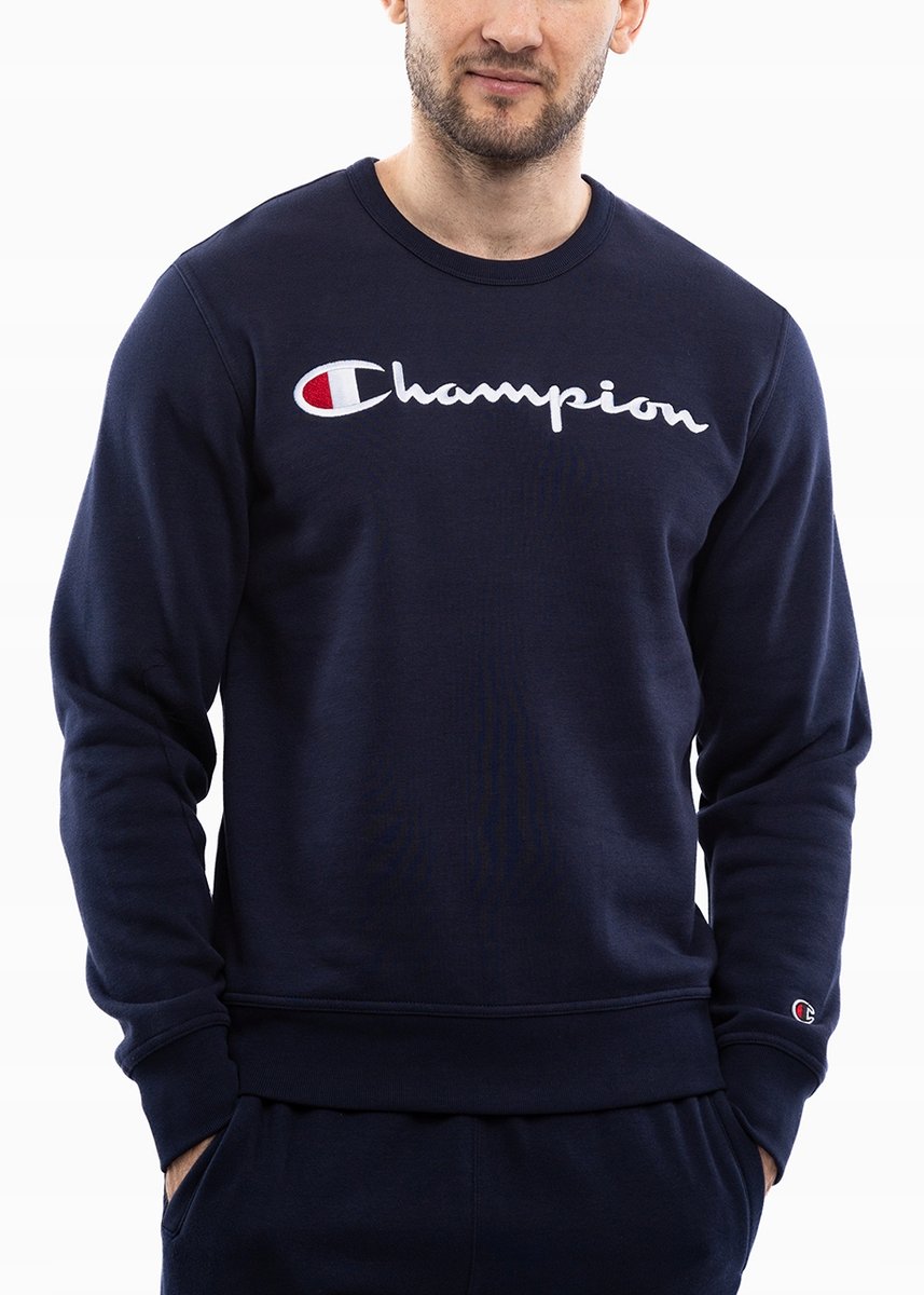 Champion bluza męska sportowa wygodna ciepła sweter logo bawełniana r. XXL