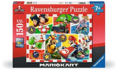Ravensburger, Puzzle 150: Super Mario (12004143). Wiek: 7+