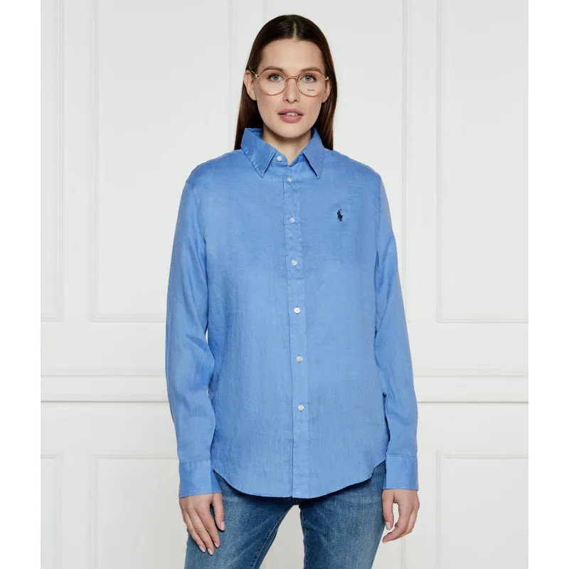 POLO RALPH LAUREN Lniana koszula Classic fit