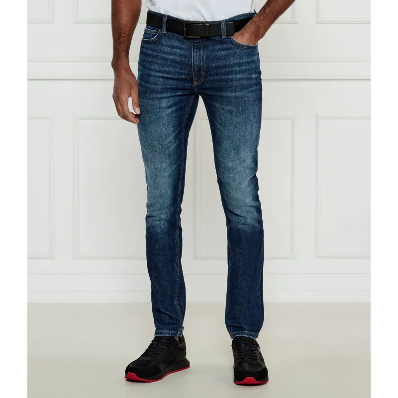 HUGO Jeansy 734 Extra slim fit