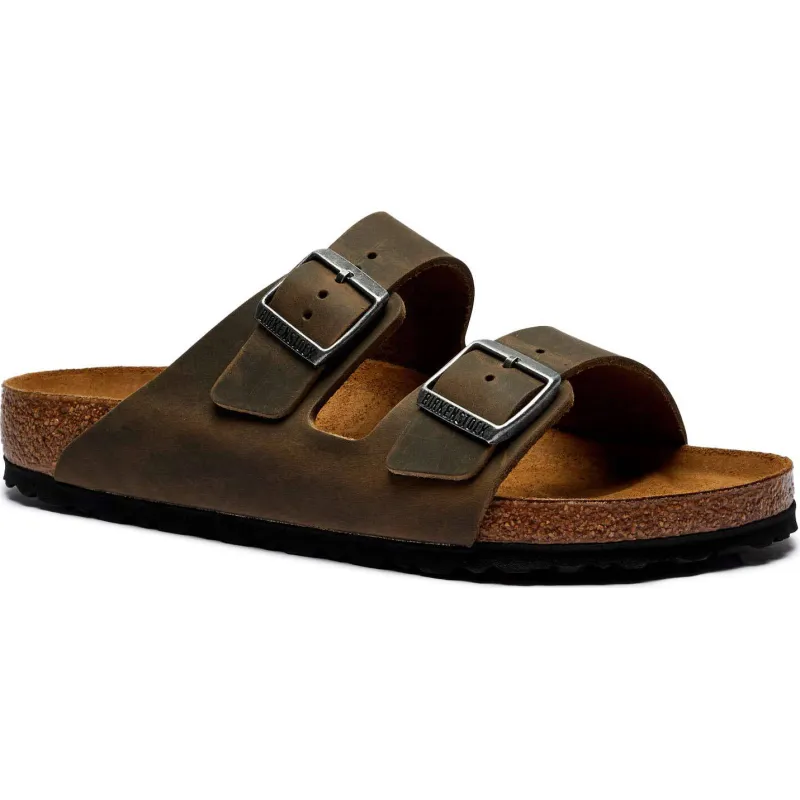 Birkenstock Skórzane klapki Arizona LEOI EVA