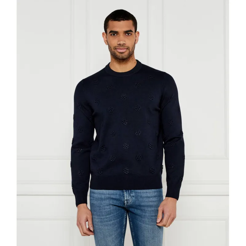 BOSS BLACK Wełniany sweter H-Bahelo | Regular Fit