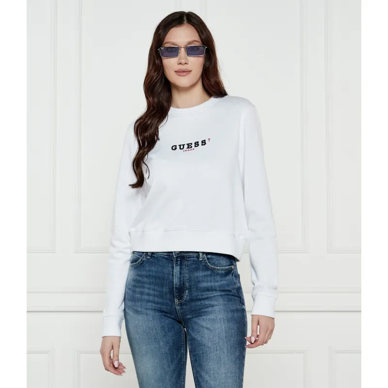 Guess Jeans Bluza Cropped Fit