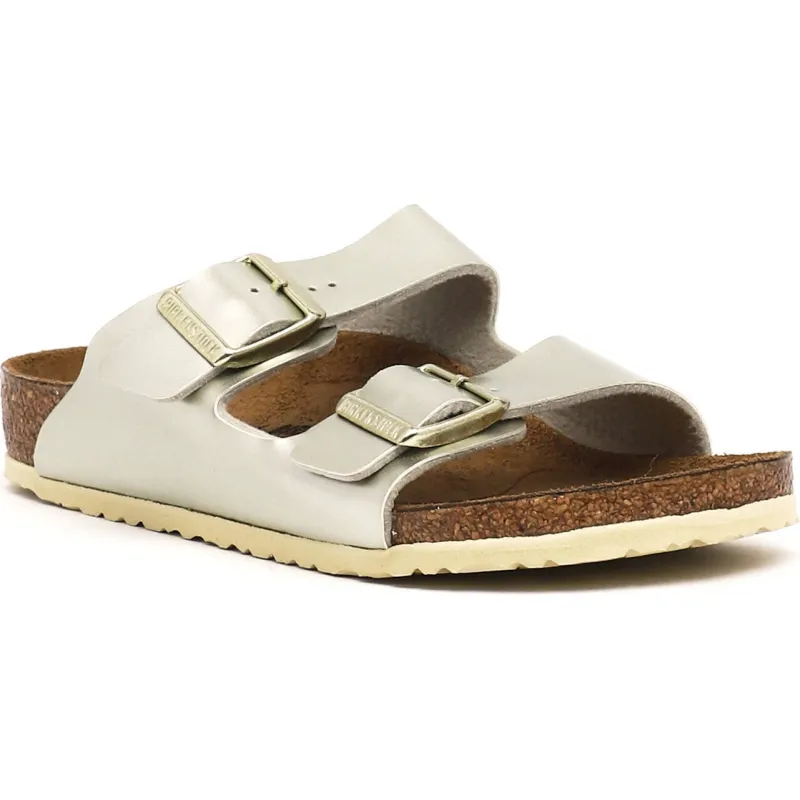 Birkenstock Klapki Arizona | z dodatkiem skóry