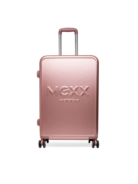 MEXX Walizka średnia MEXX-M-033-05 PINK Różowy