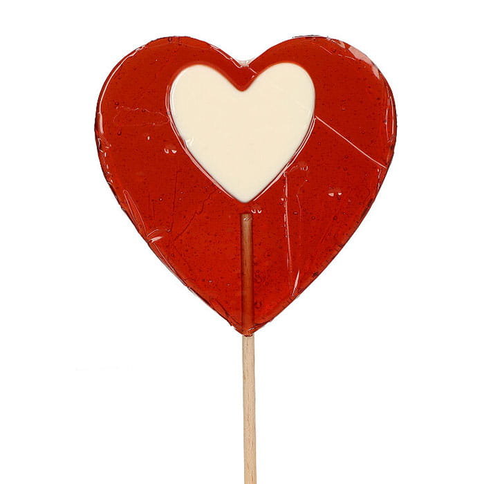 LIZAK WALENTYNKOWY SERCE DUO 55GR NA WALENTYNKI DZIEŃ BABCI MATKI 1SZT