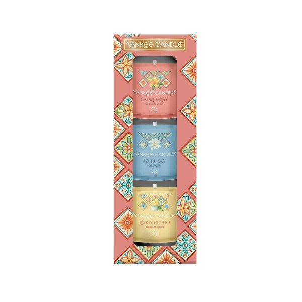 Zestaw prezentowy - Hello Italy! - Yankee Candle - 3 x świeca mini