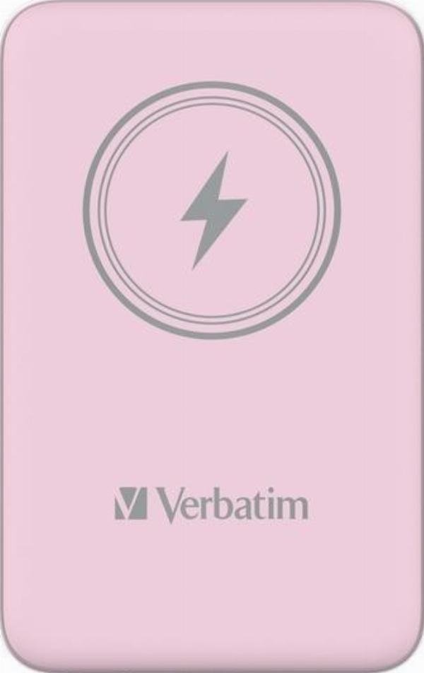 Verbatim Charge 'n' Go 10000mAh Wireless Magnetic różowy