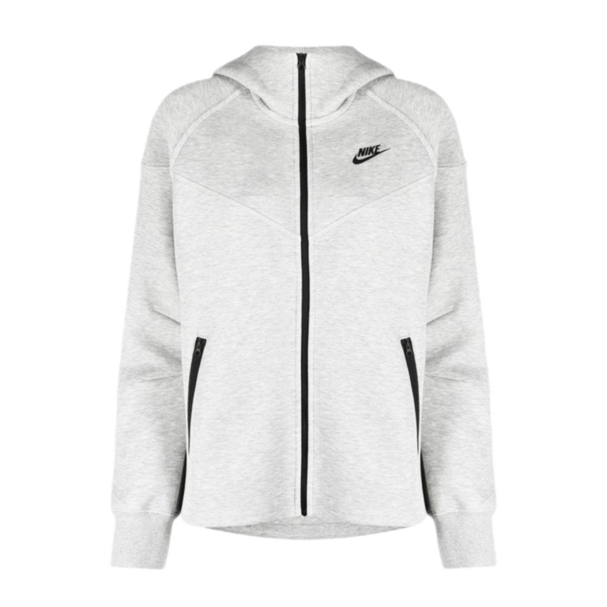 Damska bluza sportowa Nike Sportswear Tech Fleece Windrunner Szara - FB8338-063-S