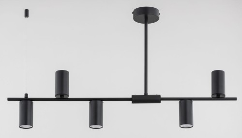 Uranos 2 lampa sufitowa 5xGU10 czarna 63315