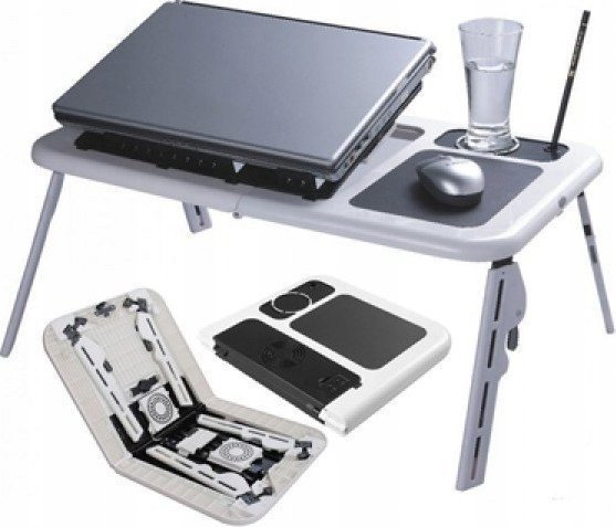 Podstawka chłodząca Tech-Led STOLIK PODSTAWKA CHŁODZĄCA POD LAPTOPA SKŁADANY
