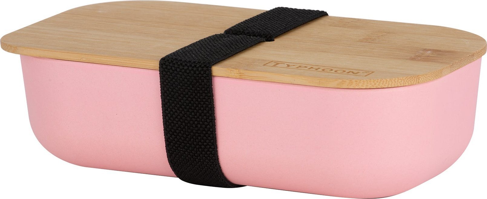 Typhoon Lunchlåda Bamboo TYPHOON® - 5,8x20x10,8cm - Bambu fiber - PP - Rosa