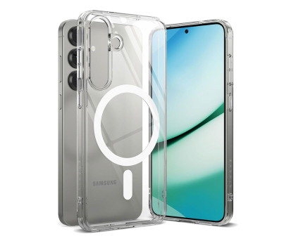 Ringke Fusion Magnetic Magsafe do Samsung Galaxy S25 Clear