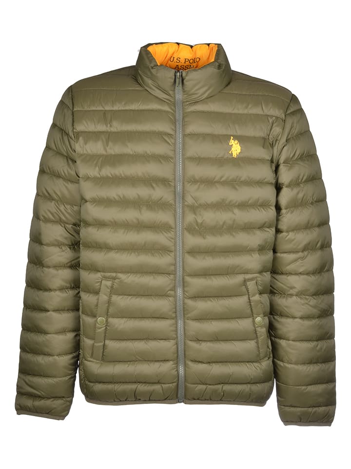 U.S. Polo Assn. Kurtka pikowana w kolorze khaki