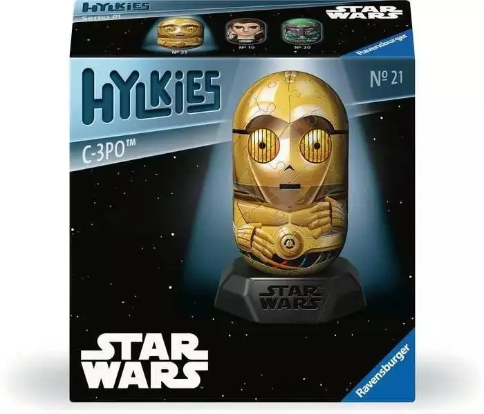 Puzzle 3D Hylkies: C-3PO - Ravensburger