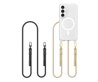 Tech-Protect Flexair Chain Magsafe do Samsung Galaxy S25 Black & Taupe
