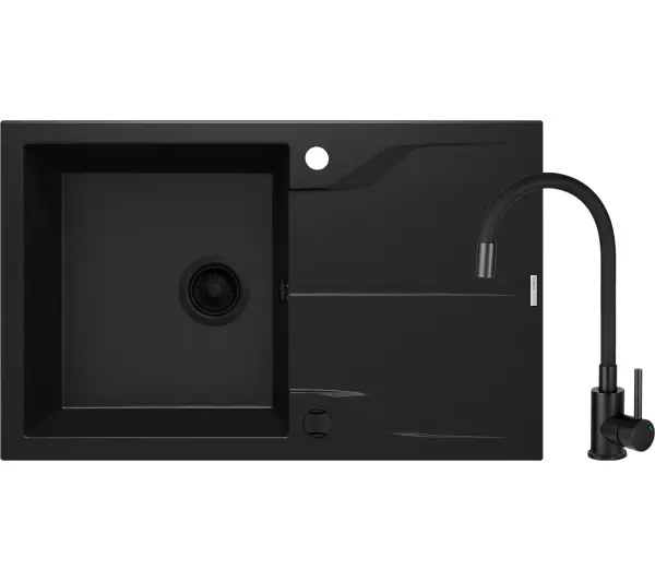 Deante Andante ZQNNN113 Nero + bateria Nero