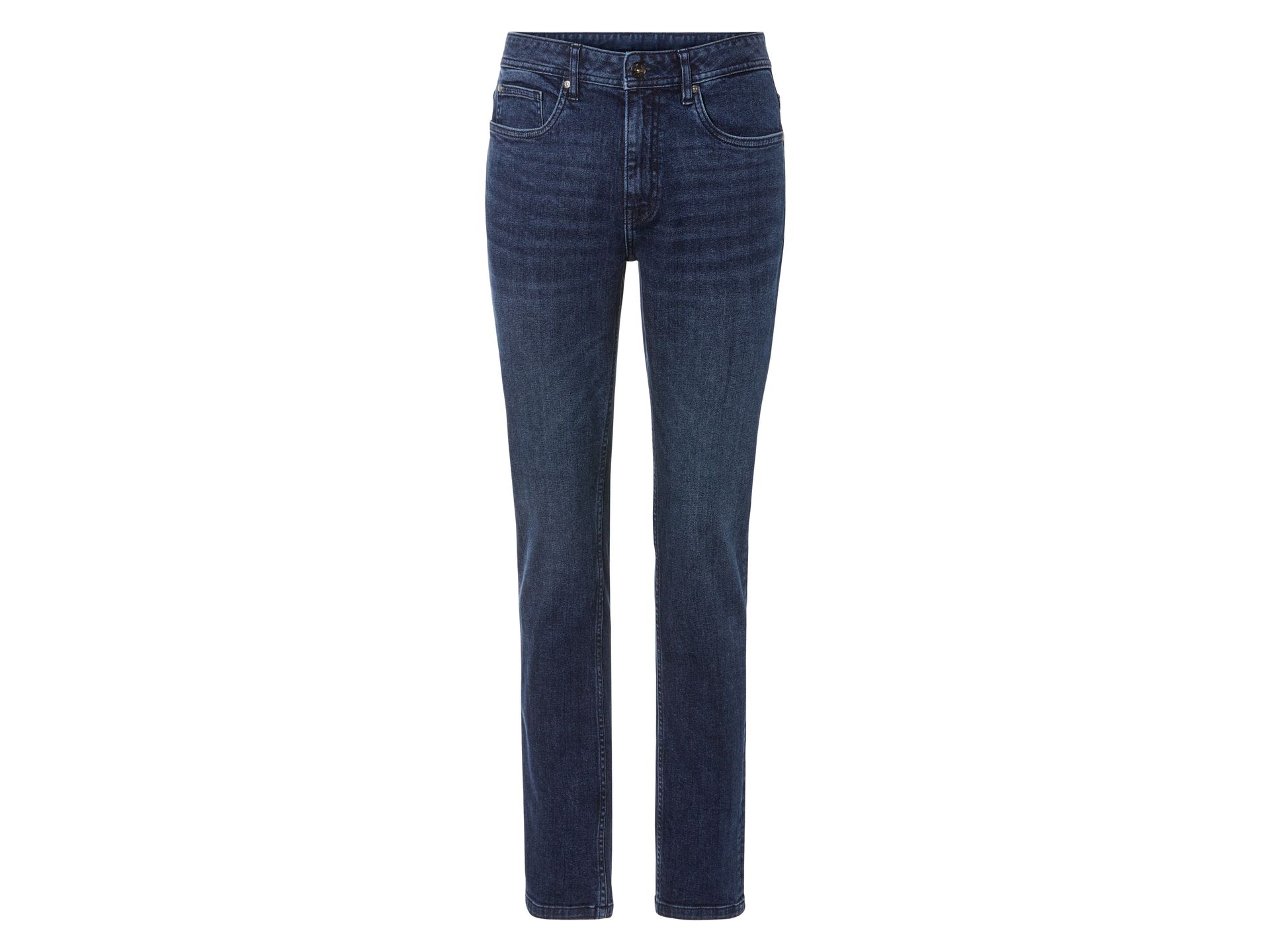 LIVERGY® Jeansy męskie bawełniane Slim Fit (56 (40/32), Jasnoniebieski)