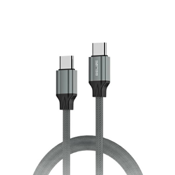 Beline Kabel 65W USB-C/USB-C 1m czarny/black BLNCBC03