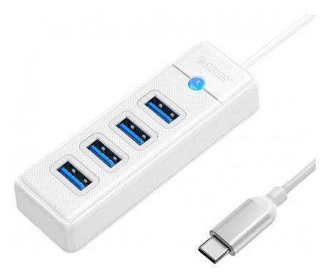 Orico Hub 4x USB-A biały PW4U-C3-015-WH-EP