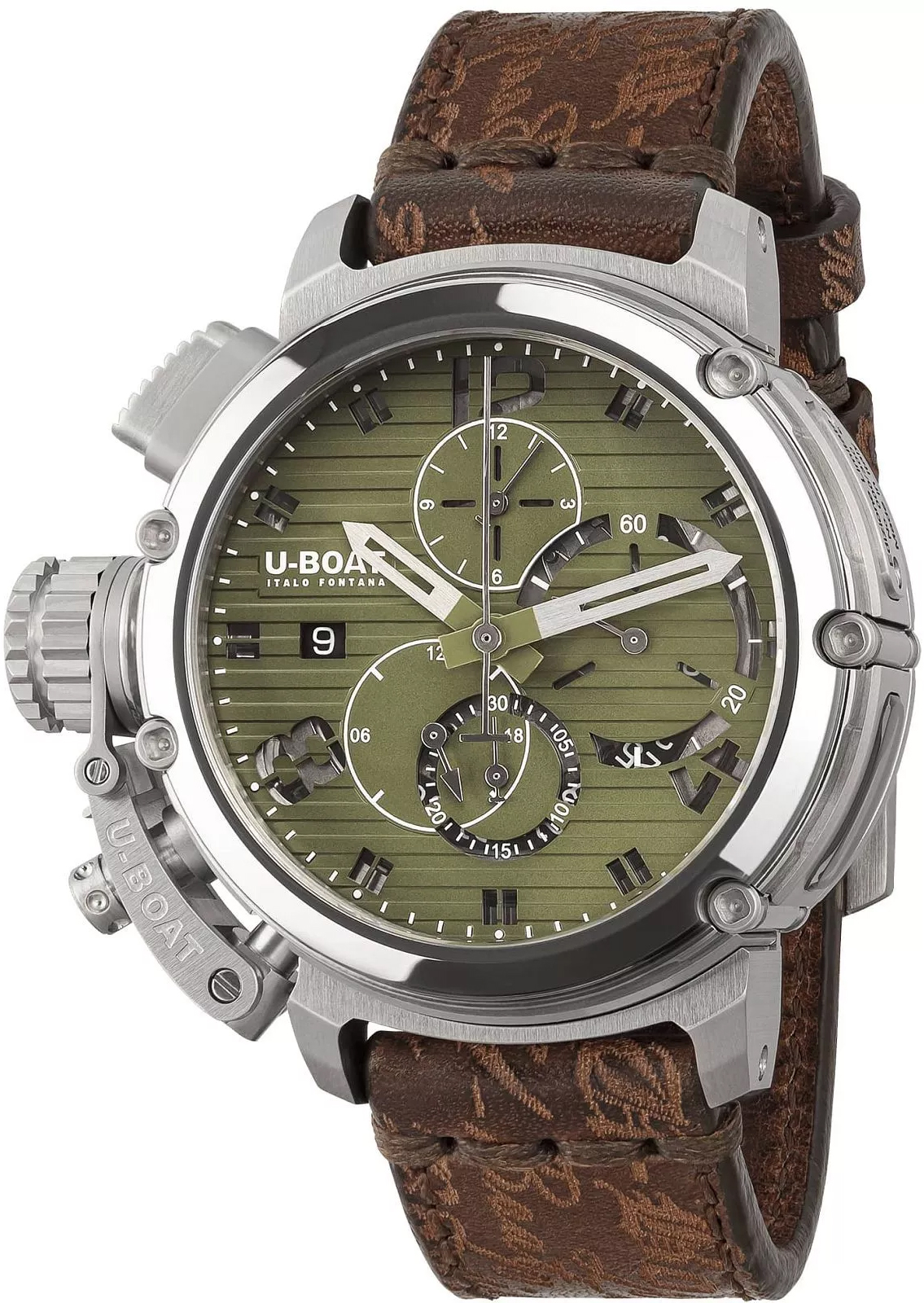 Zegarek U-BOAT 9591 Chimera Chrono SS Verde Limited Edition