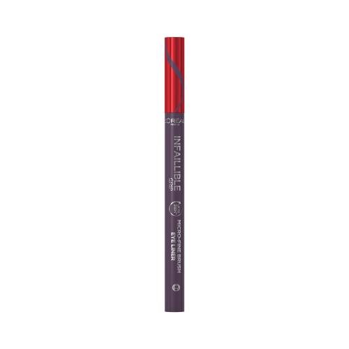 L'Oréal Paris Infaillible Grip 36H Micro-Fine Brush Eye Liner Eyeliner 0,4 g Odcień 04 Dew Berry