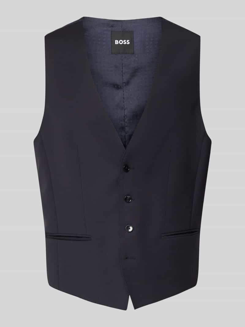 Kamizelka z listwą guzikową