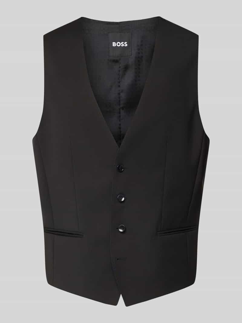 Kamizelka z listwą guzikową