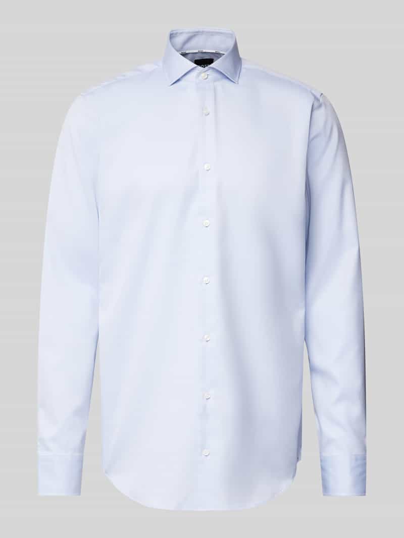 Koszula biznesowa o kroju regular fit z kołnierzykiem typu kent model ‘Joe’