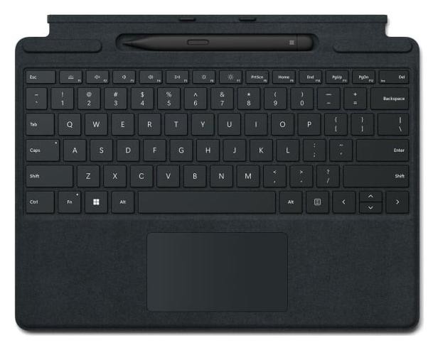 Microsoft Surface Pro Klawiatura z piórem Slim Pen — Czarna 8X6-00174