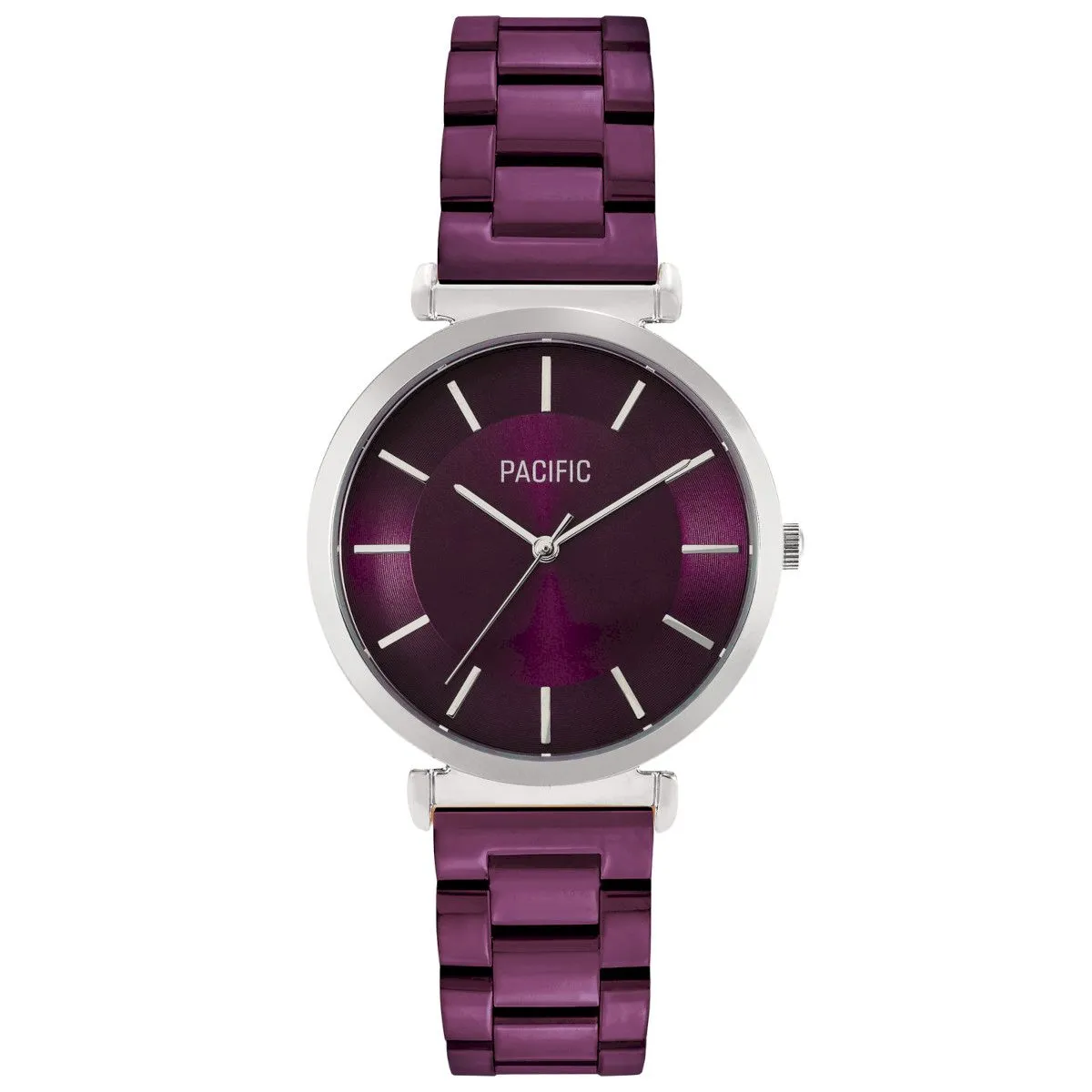 Fioletowy damski zegarek z bransoleta PACIFIC X6142-11