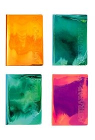 Zeszyt A5 holographic 32k.w linię 1szt.mix