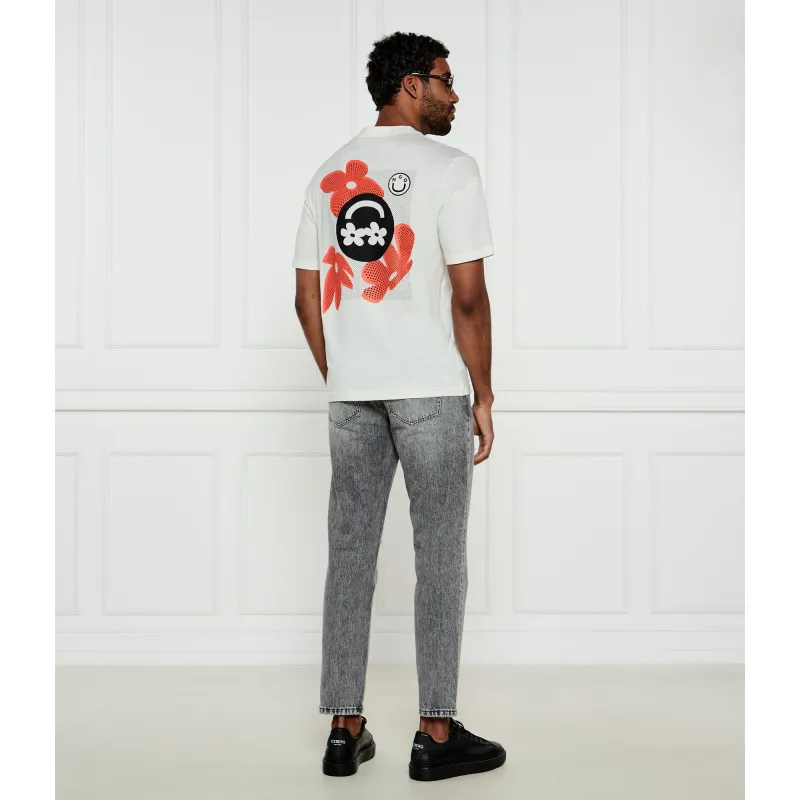 Hugo Blue T-shirt Nufloro Regular Fit
