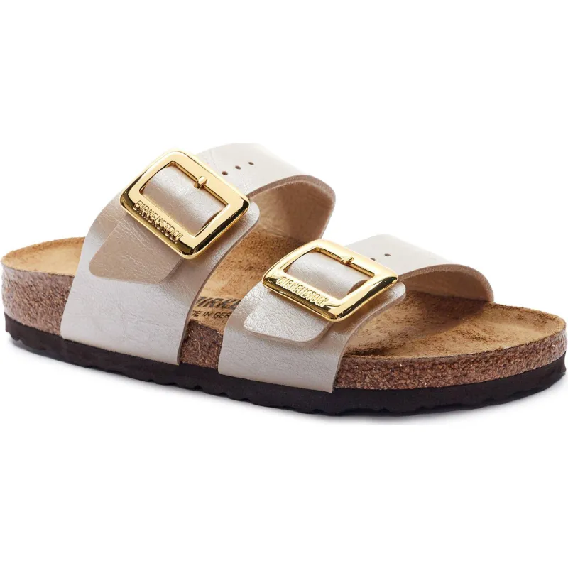 Birkenstock Klapki Sydney EVA | z dodatkiem skóry