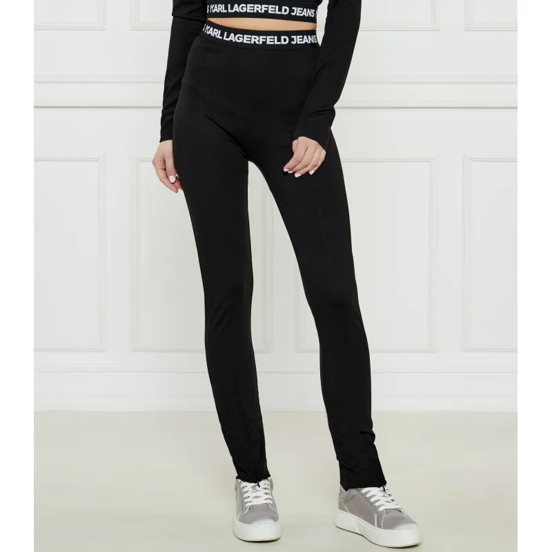 Karl Lagerfeld Jeans Legginsy Slim Fit