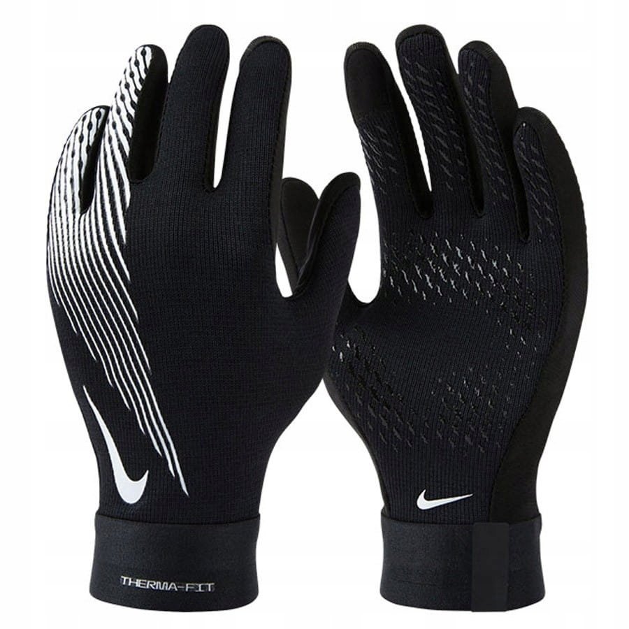 Rękawiczki Zimowe Dzieciece Nike Therma Fit Sportowe Termiczne Dotykowe M