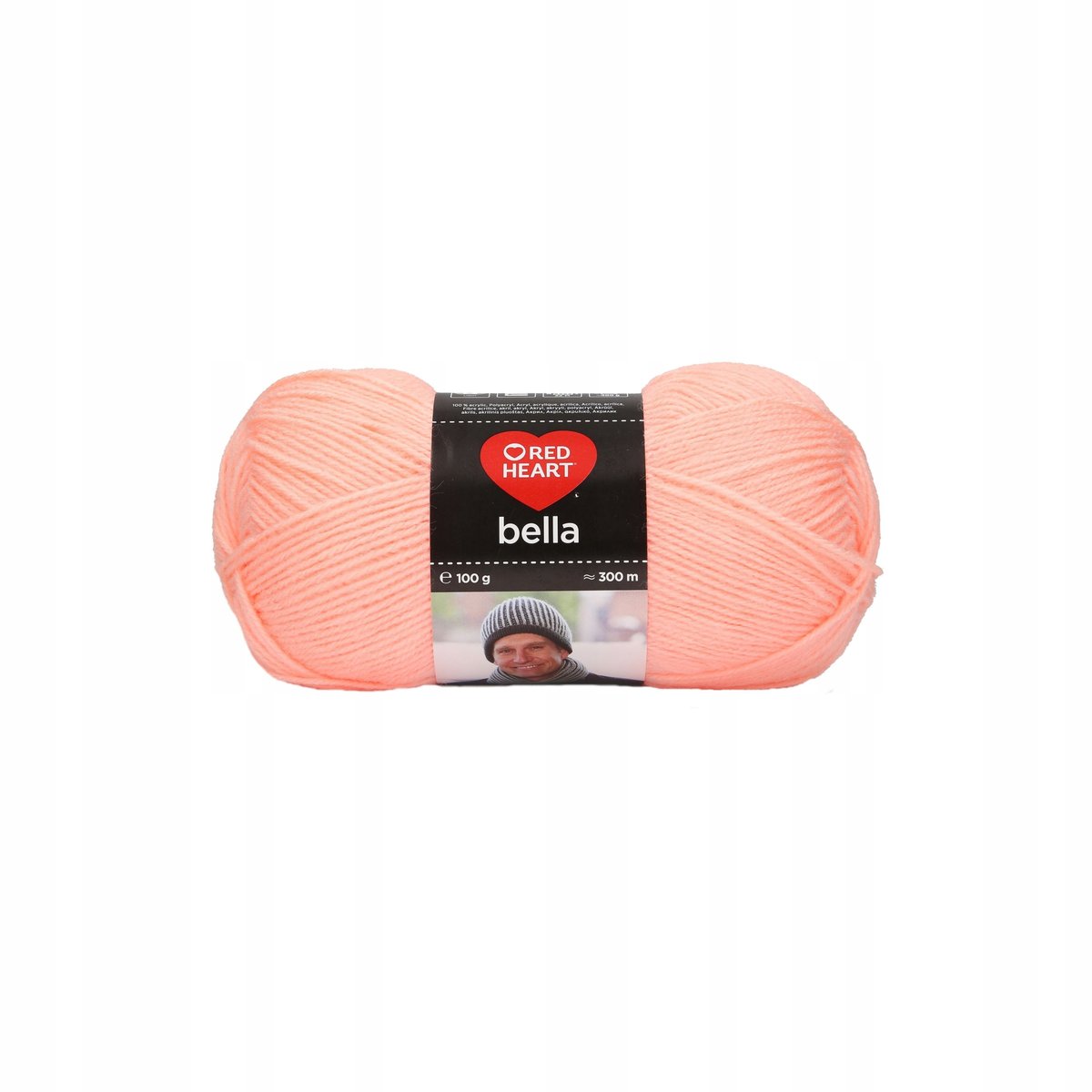 Włóczka Red Heart Bella łososiowy 824