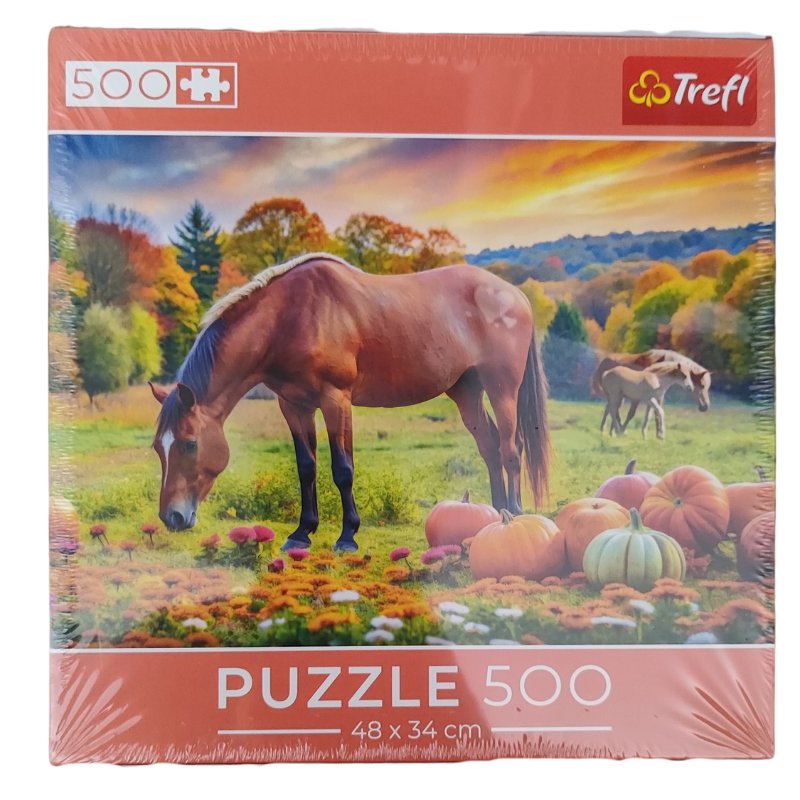 Trefl Puzzle 500 Konie 48x34cm