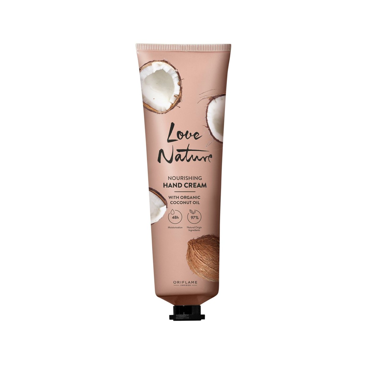 Oriflame Odżywczy krem do rąk Love Nature z organicznym olejem kokosowym 150 ml