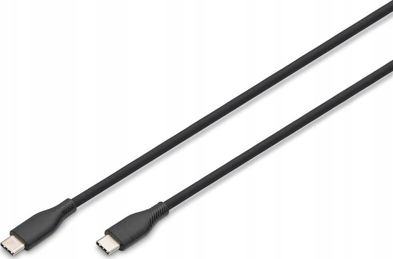 DIGITUS Kabel przyłączeniowy USB 2.0 typ C-C silikonowy M/M 1m s