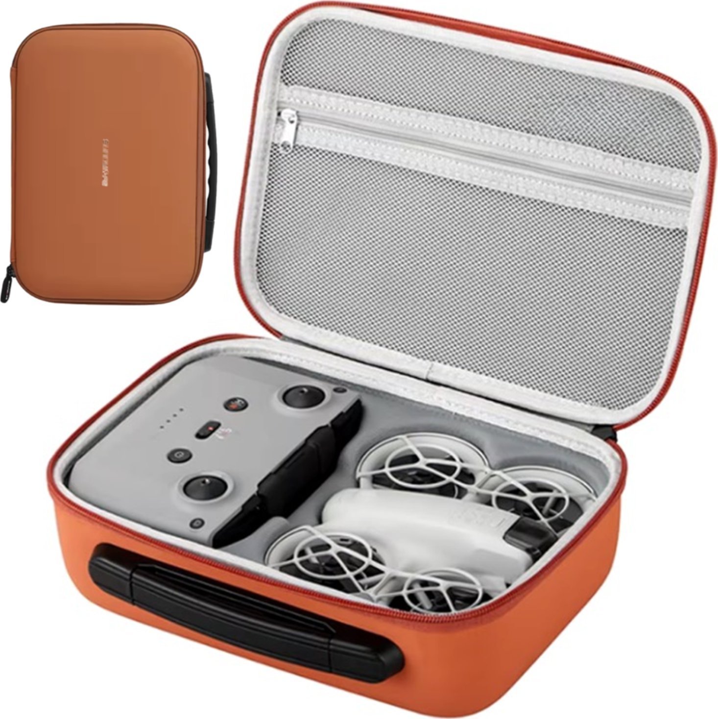 TORBA ETUI CASE FUTERAŁ SUNNYLIFE NA DRONA I AKCESORIA DO DJI NEO POMARAŃCZOWA