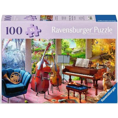 Puzzle RAVENSBURGER Muzyka 12001366 (100 elementów)