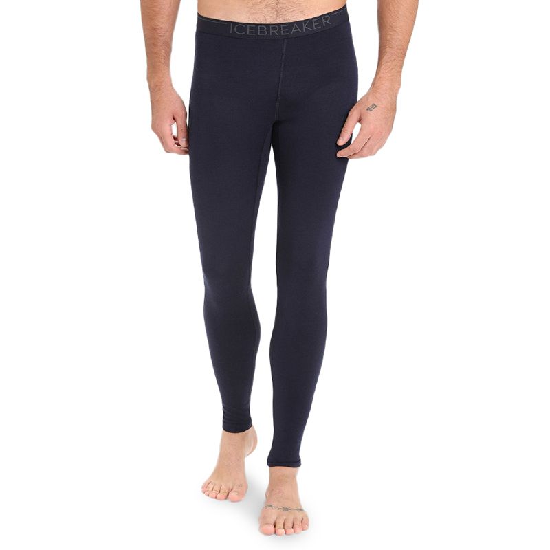 Legginsy Icebreaker Merino 200 Oasis Thermal 1043694011 - granatowe