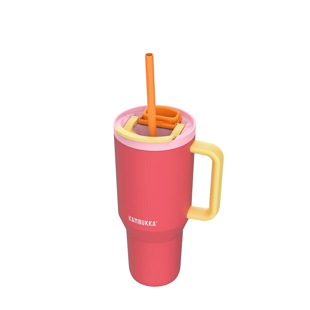 Kubek termiczny Kambukka Rio Tumbler 950 ml - pink papaya