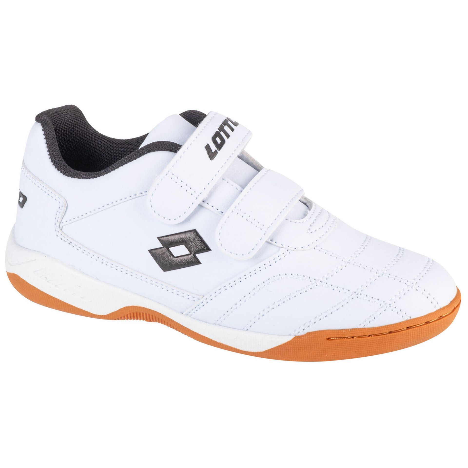 Lotto Pacer K 2600110K-1011, dla chłopca, buty halowe - halówki, Biały